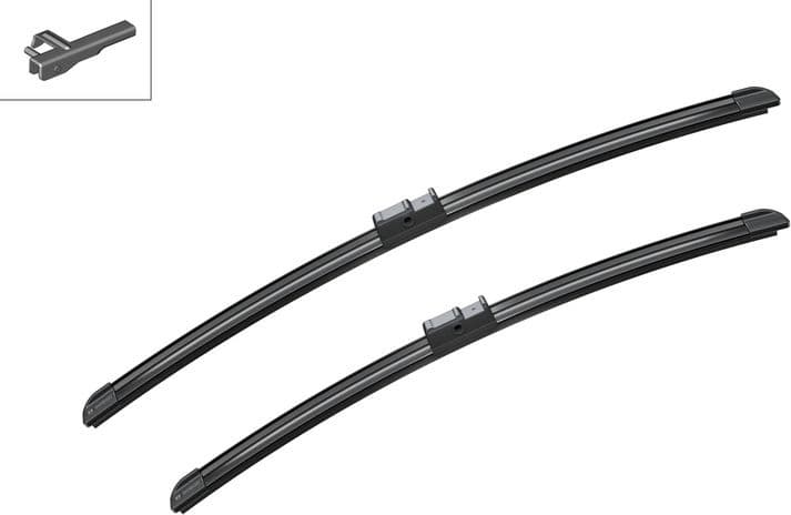 Wiper blade set BOSCH 2psc 3397118927 - image 2