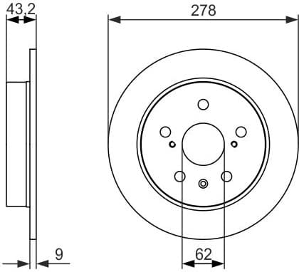 Brake Disc 0986479047 - image 3