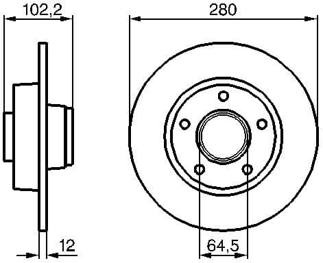 Brake Disc 0986479144 - image 10