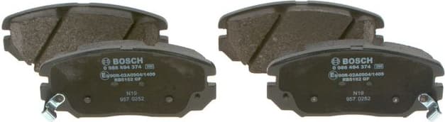 Brake Pad Set, disc brake 0986494374 - image 4