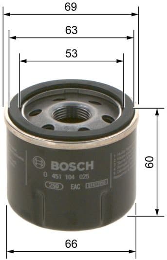 Oil Filter 0451104025 - image 10