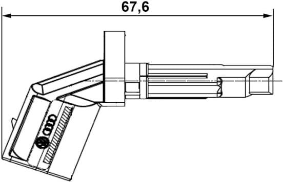 Sensor, wheel speed 0265007930 - image 10