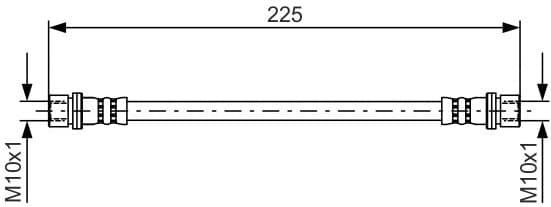 Brake Hose 1 987 481 413