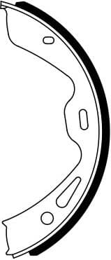 Brake Shoe Set, parking brake 0986487920 - image 10