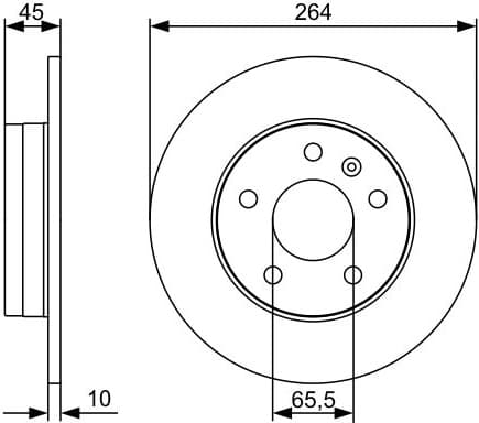 Brake Disc 0986479C66 - image 6