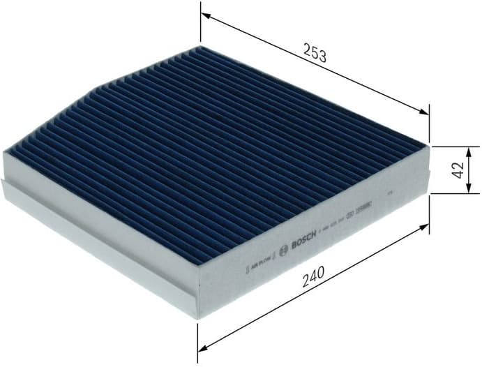 Filter, cabin air FILTER+pro 0 986 628 645 - image 5