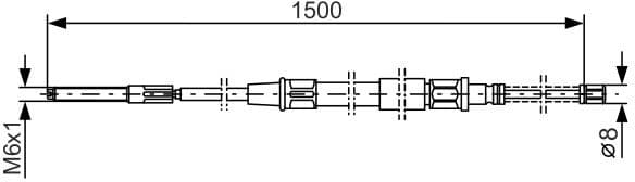 Cable Pull, parking brake 1987477168 - image 6