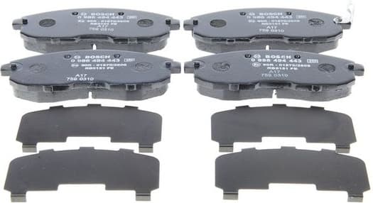 Brake Pad Set, disc brake 0986494443 - image 13