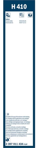 Wiper Blade Rear 3 397 011 434 - image 7