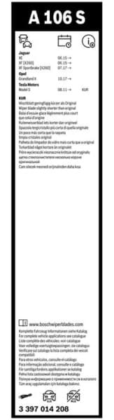 Wiper Blade Aerotwin 3 397 014 208 - image 8