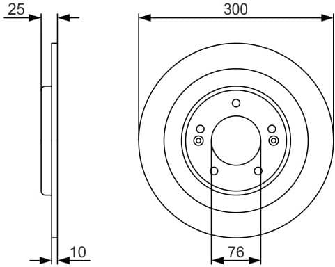 Brake Disc 0986479A46 - image 6