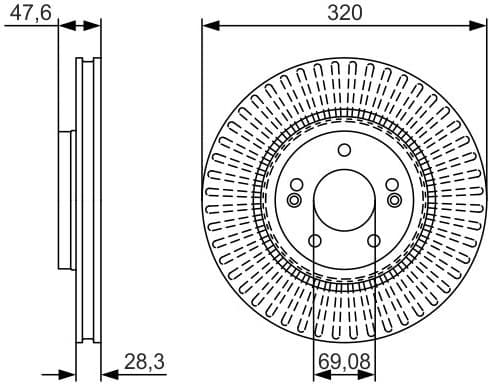 Brake Disc 0986479A21 - image 10
