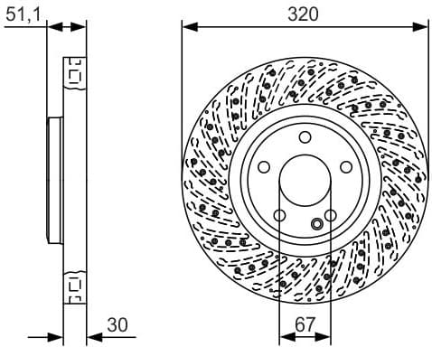 Brake Disc 0986479A60 - image 6