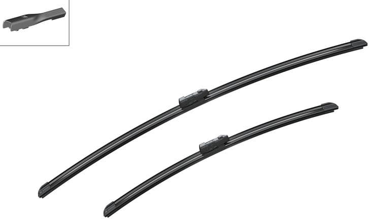 Wiper blade set BOSCH 2psc 3397014535 - image 5
