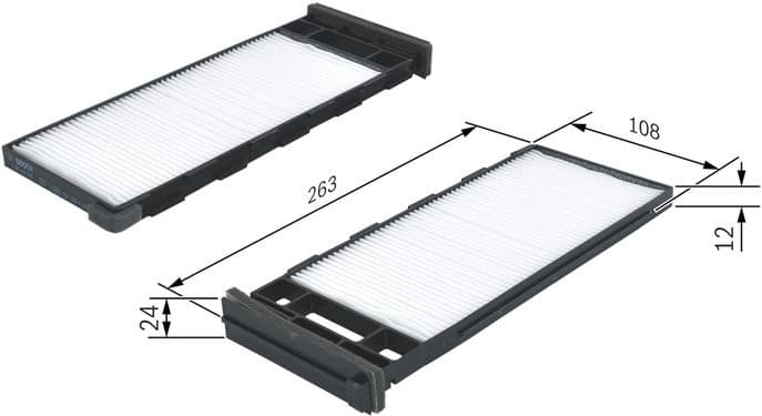 Filter, cabin air 1987435006 - image 10