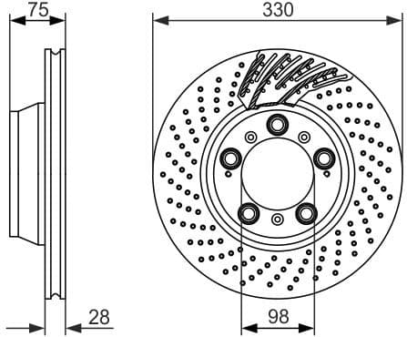 Brake Disc 0986479581 - image 2