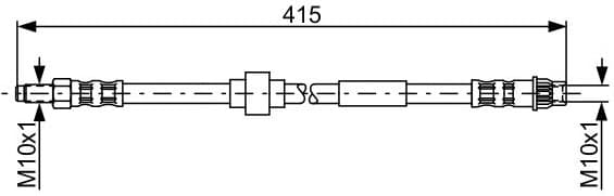 Brake Hose 1 987 481 165 - image 6