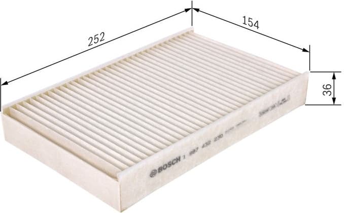 Filter, cabin air 1 987 432 230 - image 10