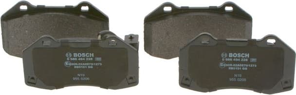 Brake Pad Set, disc brake 0986494228 - image 5