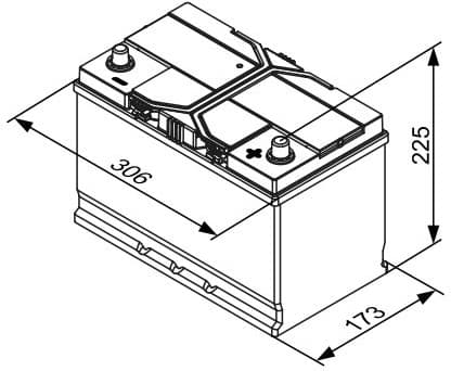 Starter Battery S4E EFB 0092S4E420 - image 6