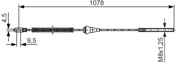 Cable Pull, parking brake 1987477310 - image 6