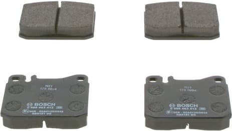 Brake Pad Set, disc brake 0986463412 - image 8