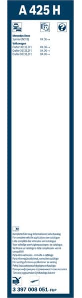 Wiper Blade Rear Aerotwin 3397008051 - image 12