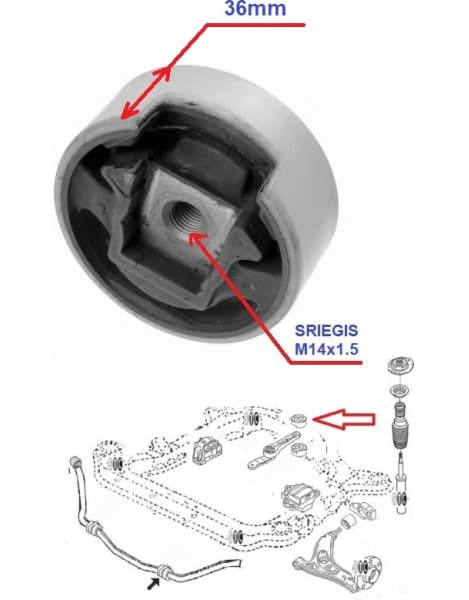 Mounting engine 35008 01