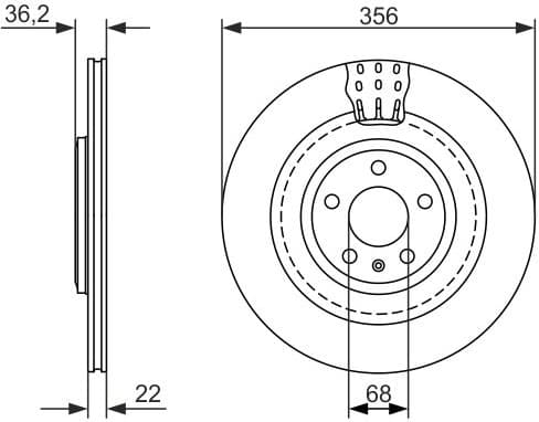 Brake Disc 0986479749 - image 5