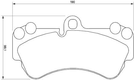 Brake Pad Set, disc brake 0986424740 - image 11
