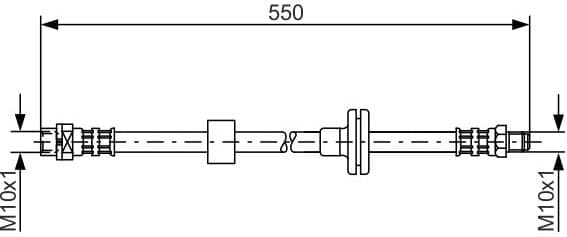 Brake Hose 1987481056 - image 2
