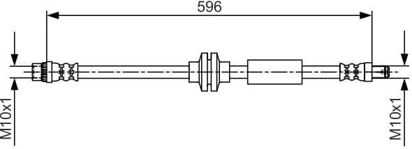 Brake Hose 1987481708 - image 2