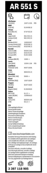 Wiper Blade Aerotwin Retrofit 3397118905 - image 5