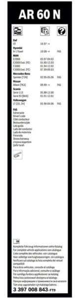 Wiper Blade Aerotwin Retrofit 3397008843 - image 3