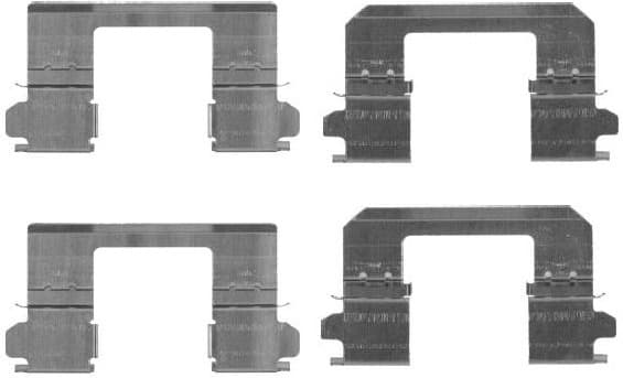 Accessory Kit, disc brake pad 1987474461 - image 2