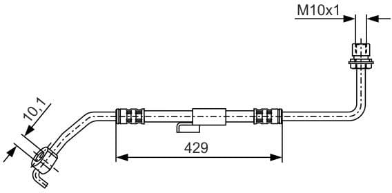 Brake Hose 1987476511 - image 2