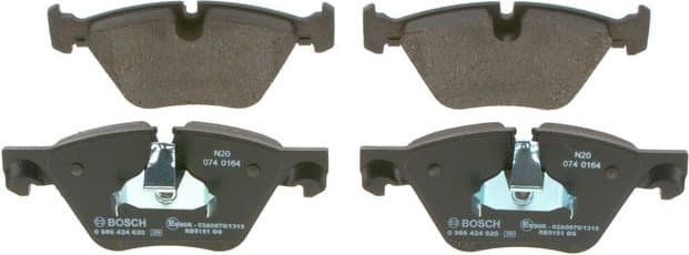 Brake Pad Set, disc brake 0 986 424 620 - image 8