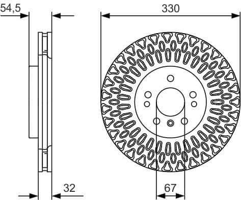 Brake Disc 0986479D08 - image 7