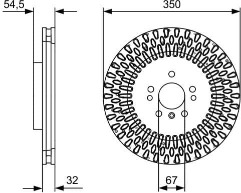 Brake Disc 0986479D09 - image 2