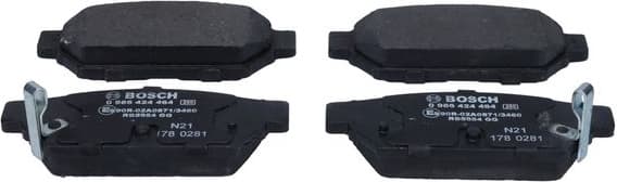 Brake Pad Set, disc brake 0986424464 - image 3