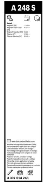 Wiper Blade Aerotwin 3 397 014 248 - image 8