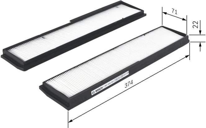 Filter, cabin air 1987432051 - image 10