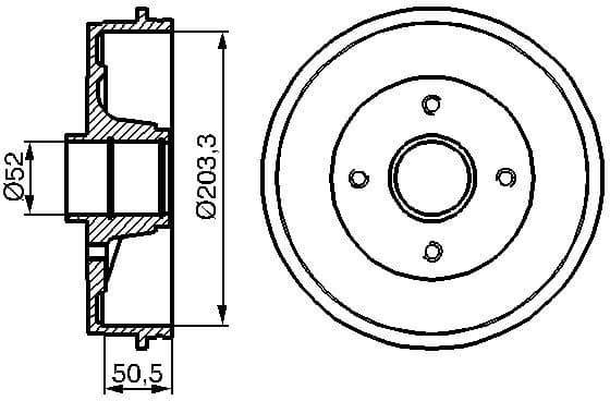 Brake Drum 0986477120 - image 10