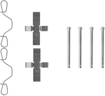 Accessory Kit, disc brake pad 1987474042 - image 2