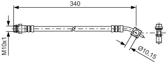 Brake Hose 1987481424 - image 2