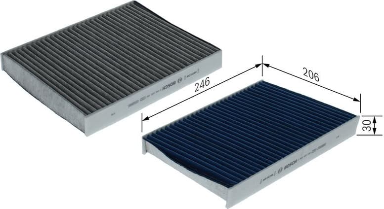 Filter, cabin air FILTER+pro 0 986 628 658 - image 5