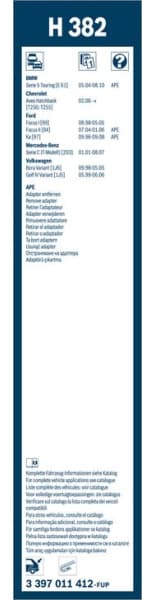 Wiper Blade Rear 3397011412 - image 7