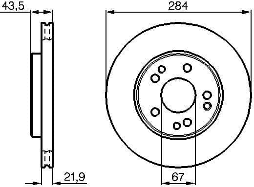 Brake Disc 0986478186 - image 7