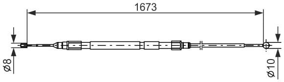 Cable Pull, parking brake 1987477948 - image 7