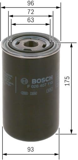 Filter, operating hydraulics F026407113 - image 10